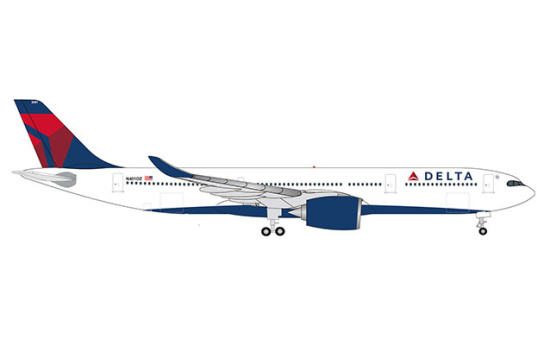Herpa 533515 Delta Air Lines Airbus A330-900neo - Vorbestellung 1:500
