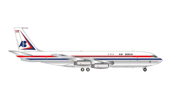 Herpa 559911 Air Berlin USA Boeing 707-320 - Vorbestellung 1:200