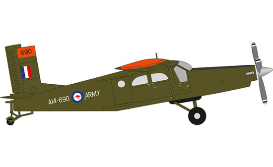 Herpa 580489 Royal Australian Army Aviation Corps Pilatus PC-6 Turbo Porter 1:72