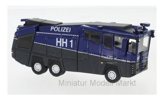 BoS-Models 87470 Rosenbauer Wasserwerfer 10000, Polizei Hamburg , 2009 1:87