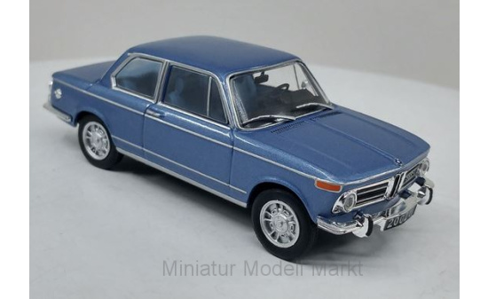 WhiteBox 295 BMW 2002 ti, metallic-blau, 1968 1:43