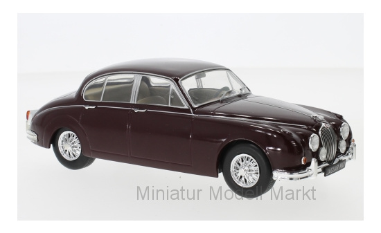 WhiteBox 124029 Jaguar MK II, dunkelrot, 1960 1:24