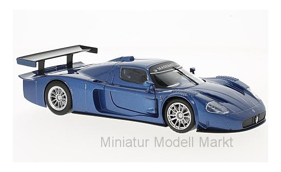 Motormax 73360Met-BLUE Maserati MC 12 Corsa, metallic-blau 1:24
