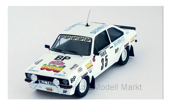 Trofeu RRFR01 Ford Escort MK II RS 1800, No.35, vsd, Rallye WM, Rallye Monte Carlo, D.Snobeck/D.Emmanuelli, 1981 1:43