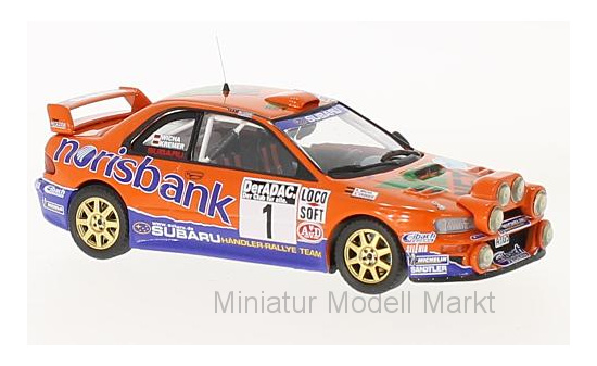 Trofeu RRDE04L Subaru Impreza S4 WRC98, No.1, Norisbank, Rallye DM, Rallye Deutschland, mit Zusatzscheinwerfer, A.Kremer/K.Wicha, 2000 1:43