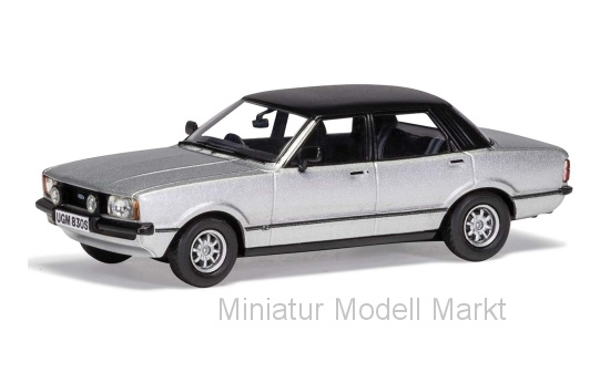 Vanguards VA11912 Ford Cortina MkIV 3.0 Savage, silber/schwarz, RHD 1:43