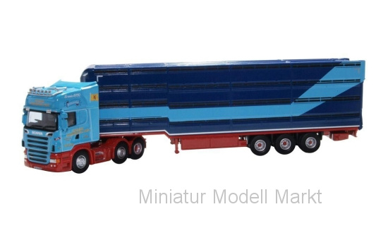 Oxford 76SCA01LT Scania R730, Anderson & Son, Houghton Parkhouse Professional Livestock Transporter 1:76