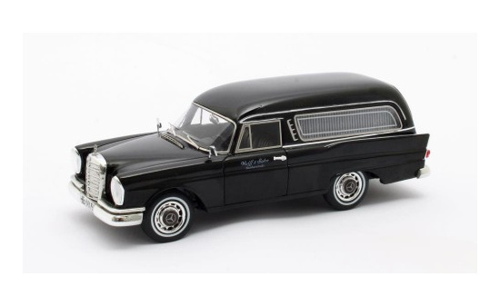 Matrix Scale Models 41302-091 Mercedes-Benz 220SE W111 Pollmann black 1966 1:43