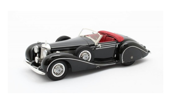 Matrix Scale Models 41302-162 Mercedes-Benz 540K Spezialroadster Sindelfingen #421987 black 1939 1:43