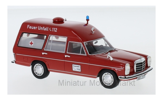 Neo 47155 Mercedes 220 D (W115) Binz Ambulanz 1:43