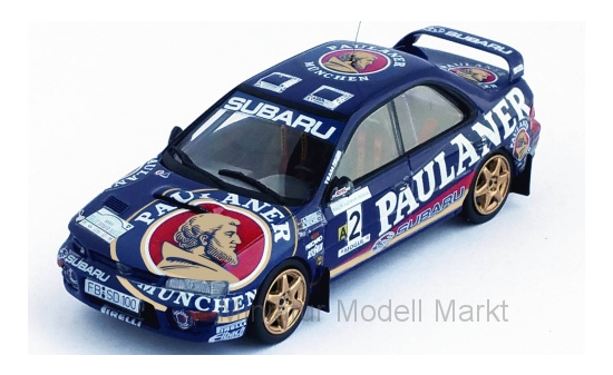 Trofeu RRDE10 Subaru Impreza, No.2, Paulaner, Rally Sumava Klatovy, A.Kremer/S.Behling, 1997 1:43