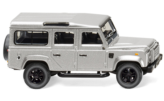 Wiking 010203 Land Rover Defender 110 - silber-metallic 1:87