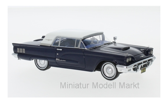 Neo 45992 Ford Thunderbird Hardtop, metallic-dunkelblau/weiss, 1960 1:43