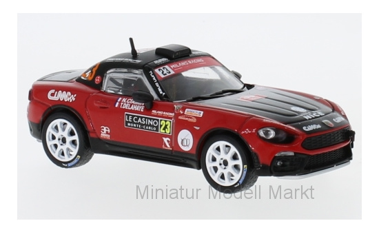 IXO RAM682 Fiat Abarth 124 RGT, No.23, Rallye WM, Rallye Monte Carlo, N.Ciamin/T.de la Haye, 2018 1:43