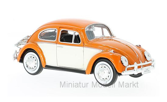 Motormax MOM79558ORANGE VW Käfer - orange , beige - Vorbestellung 1:24
