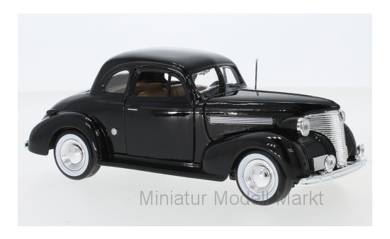 Motormax 73247BLACK Chevrolet Coupe, schwarz, 1939 1:24