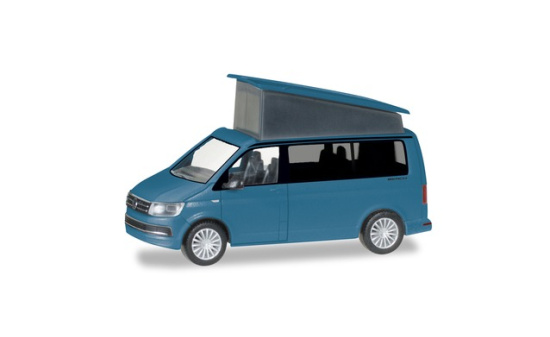 Herpa 038744 VW T6 California starlight blue metallic 1:87