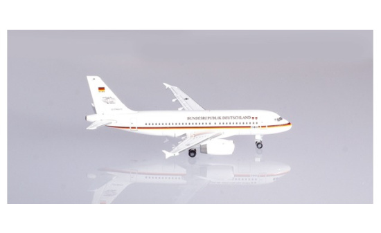 Herpa 533409 Luftwaffe Flugbereitschaft Airbus A319 - Vorbestellung 1:500