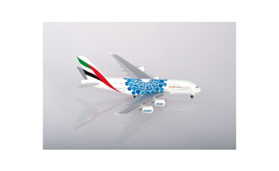 Herpa 533713 Emirates Airbus A380 - Expo 2020 Dubai 