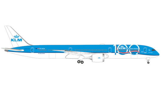 Herpa 533751 KLM Boeing 787-10 Dreamliner - 100th Anniversary - Vorbestellung 1:500
