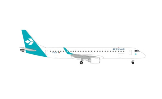 Herpa 533799 Air Dolomiti Embraer E195 - new 2019 colors - Vorbestellung 1:500