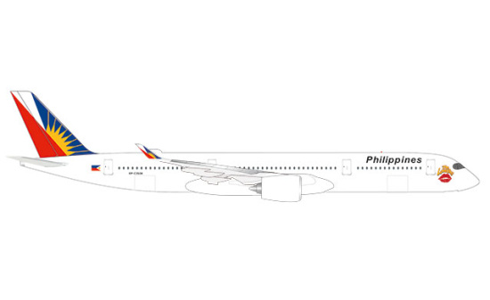 Herpa 533836 Philippine Airlines Airbus A350-900 
