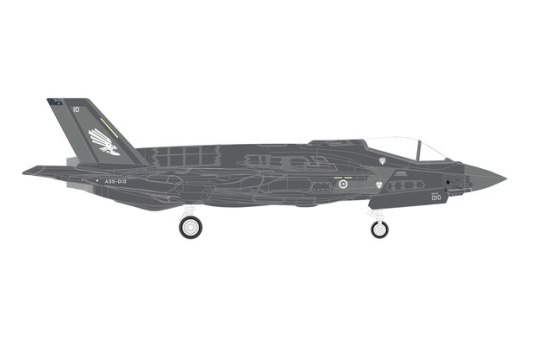 Herpa 570534 Royal Australian Air Force Lockheed Martin F-35A Lightning II - No 3 Squadron, RAAF Base Williamtown - Vorbestellung 1:200