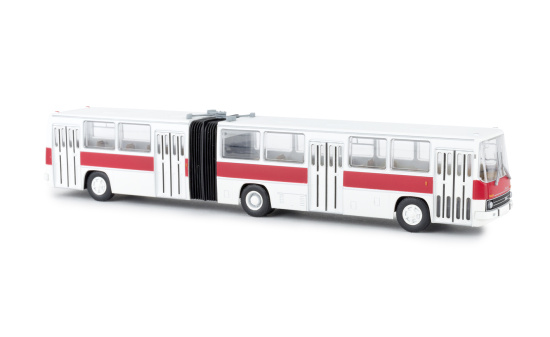 Brekina 59701 Ikarus 280 Gelenkbus, weiss/rot 1:87