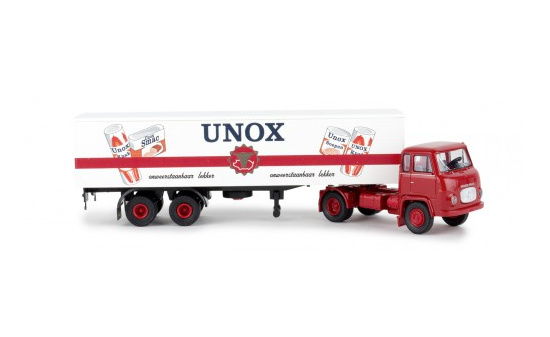 Brekina 85170 Scania LB 76, Unox (NL), Koffer-SZ 1:87