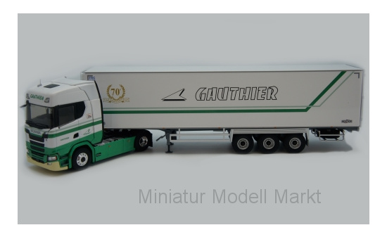 Eligor 116573 Scania S500, Gauthier (F), Kühlkoffer-Sattelzug 1:43