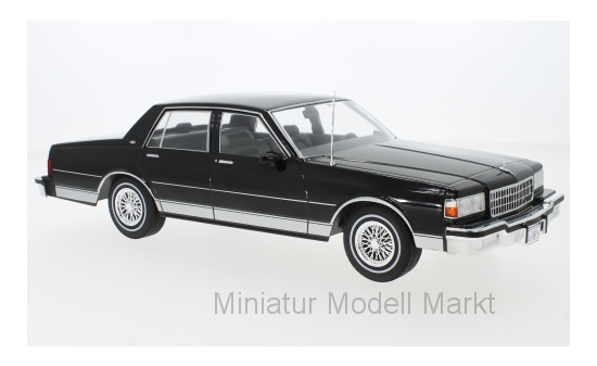 MCG 18113 Chevrolet Caprice, schwarz, 1987 1:18
