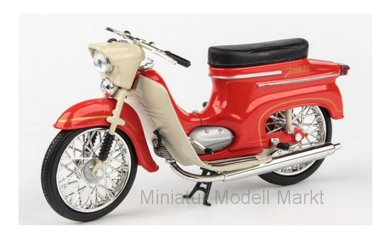 Abrex ABR118M-010C Jawa 50 Pionyr Type 20 - rot , beige - Vorbestellung 1:18