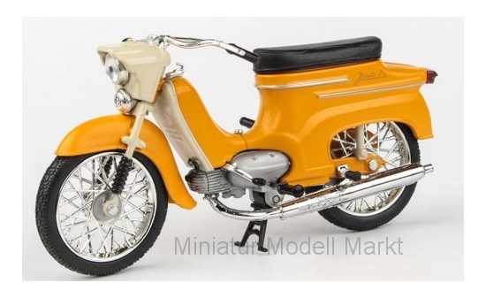 Abrex 118M-011J Jawa 50 Pionyr Type 21, matt-orange/beige, 1967 1:18