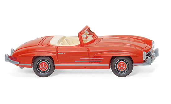 Wiking 083408 MB 300 SL Roadster - orange 1:87