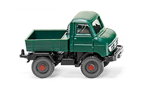 Wiking 097204 Unimog U 411 - moosgrün 1:160