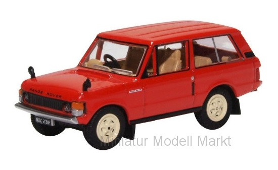 Oxford 76RCL003 Land Rover Range Rover Classic, rot - Vorbestellung 1:76