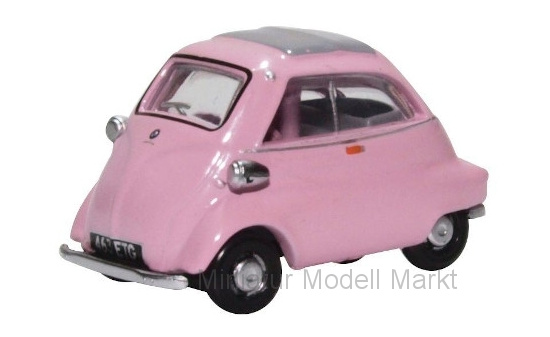 Oxford OXF76IS003 BMW Isetta - rosa - Vorbestellung 1:76