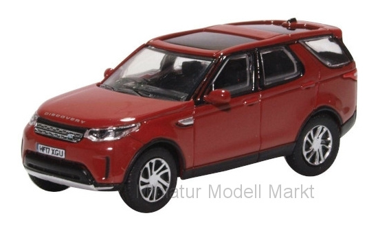 Oxford 76DIS5003 Land Rover Discovery 5, dunkelrot 1:76