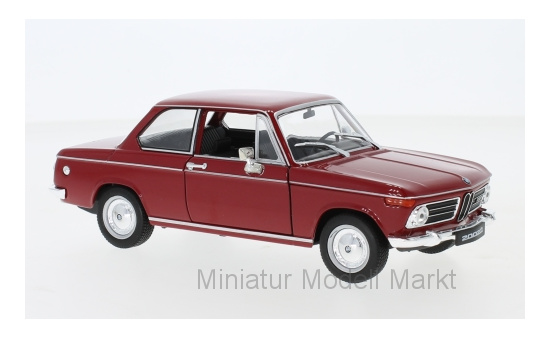 Welly 24053red BMW 2002 ti, rot 1:24