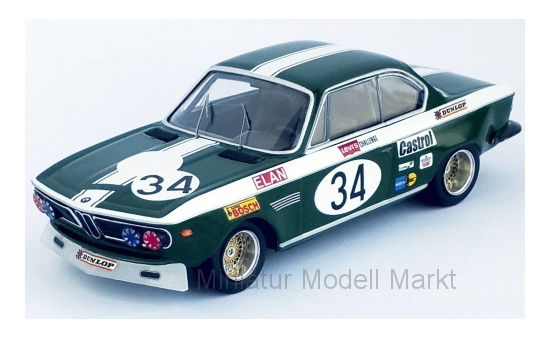 Trofeu RRAT02 BMW 2800 CS, No.34, Broadspeed, Salzburg, J.Fitzpatrick, 1972 1:43