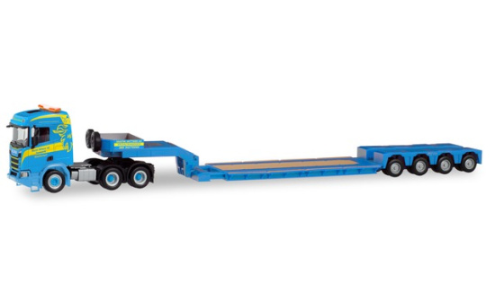 Herpa 311397 Scania CR ND Tieflade-Sattelzug 