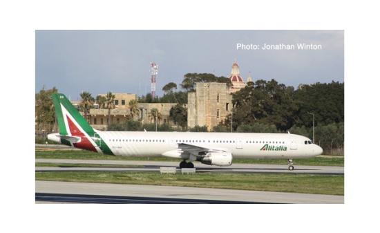 Herpa 533959 Alitalia Airbus A321 