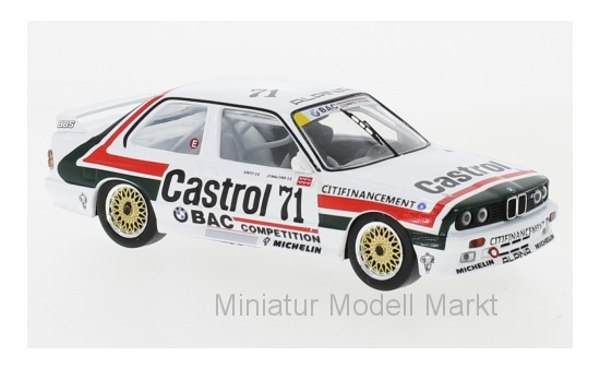 IXO GTM134 BMW M3 (E30), No.71, Castrol, ETCC, J.P.Malcher/P.Petit, 1988 1:43