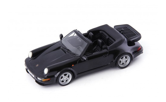 Avenue43 60031 Porsche 911 (964) Turbo Cabriolet, sw.-met. 1:43