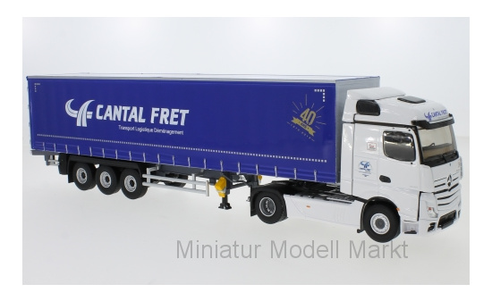 Eligor 116593 Mercedes Actros 2 Streamspace, Cantal Fret, Gardinenplanen-Sattelzug 1:43