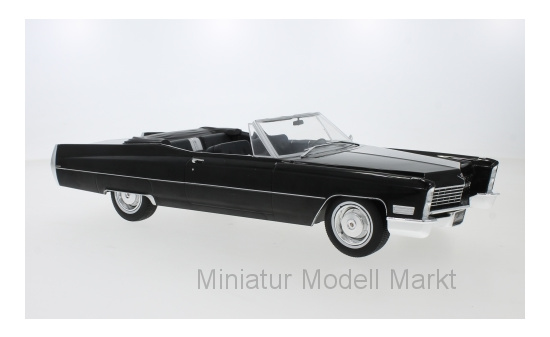 KK-Scale 180311 Cadillac DeVille Convertible, schwarz, 1967 1:18