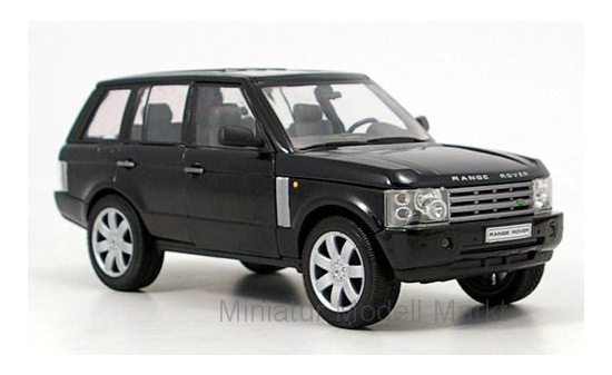 Welly 22415sw Land Rover Range Rover, schwarz , 2003 1:24