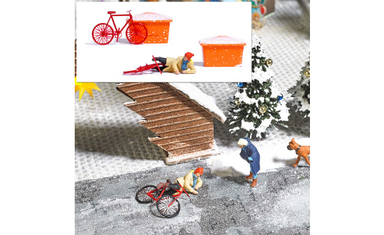 Busch 7856 A-Set: Ausgerutscht - Vorbestellung 1:87