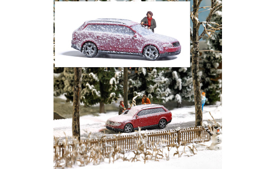 Busch 7859 A-Set: Schneefrei - Vorbestellung 1:87