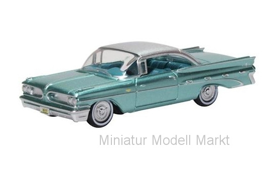 Oxford 87PB59003 Pontiac Bonneville Coupe, grün, 1959 1:87